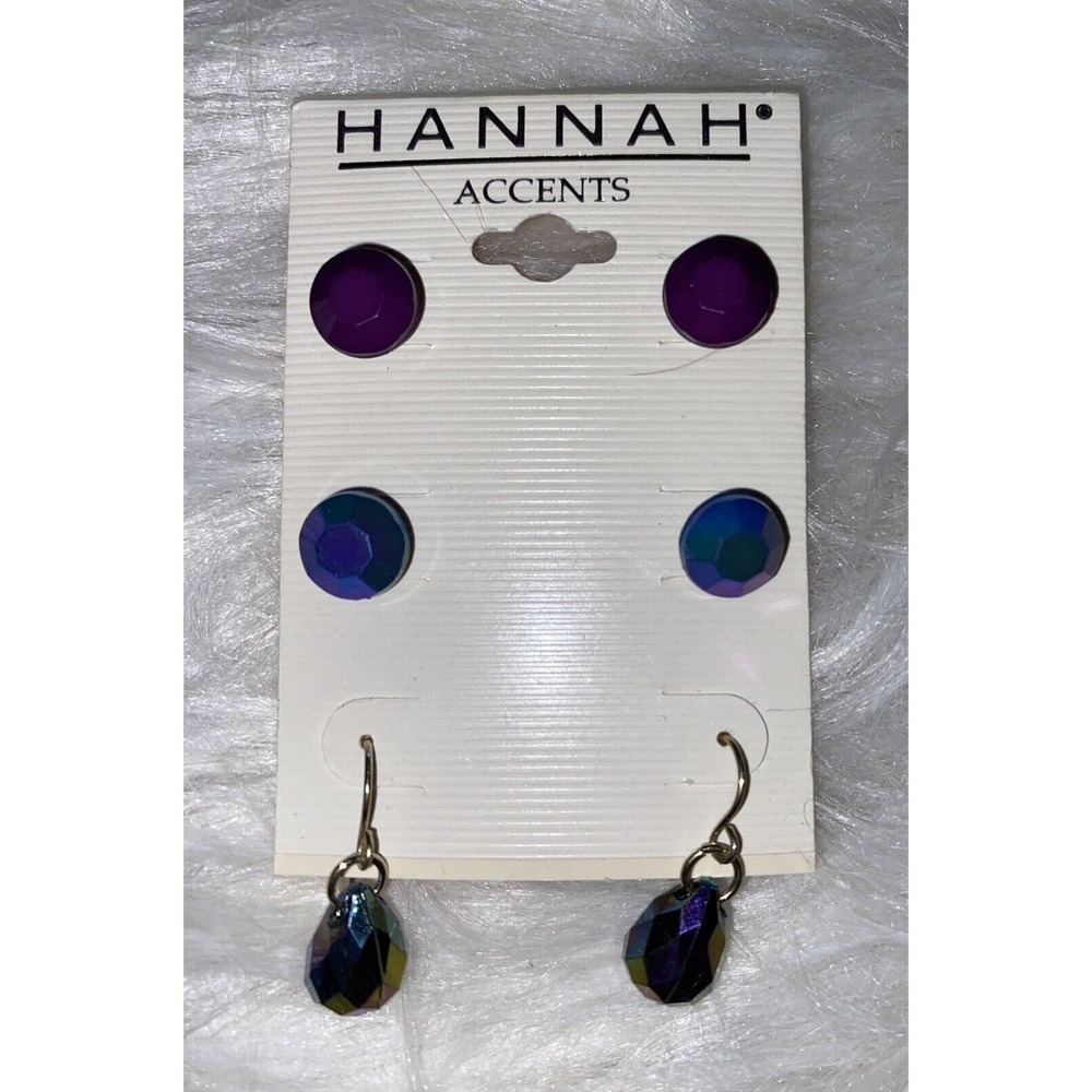 3 Pair Of Super Cute Earrings By Hannah‎